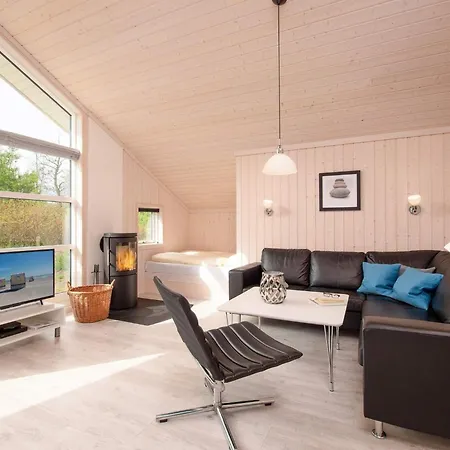Scandinavian With Fireplace And Großenbrode